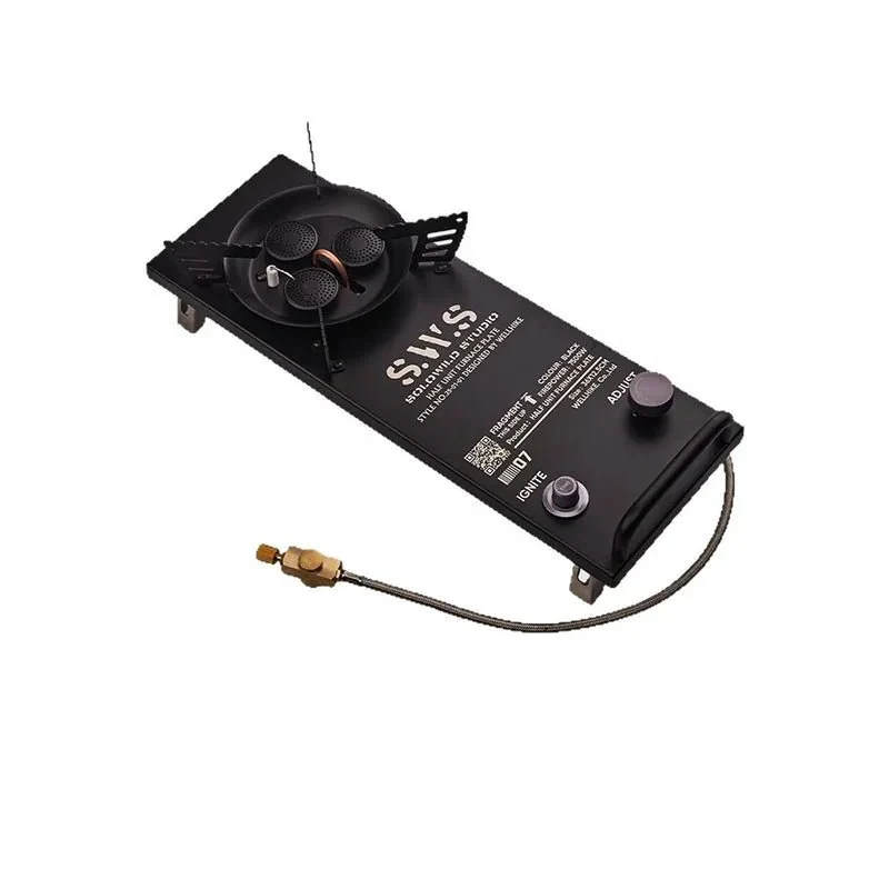 Réchaud de camping multifonctionnel pour table IGT à trois brûleurs 7500W "WELLHIKE - SWS IGNITE07"