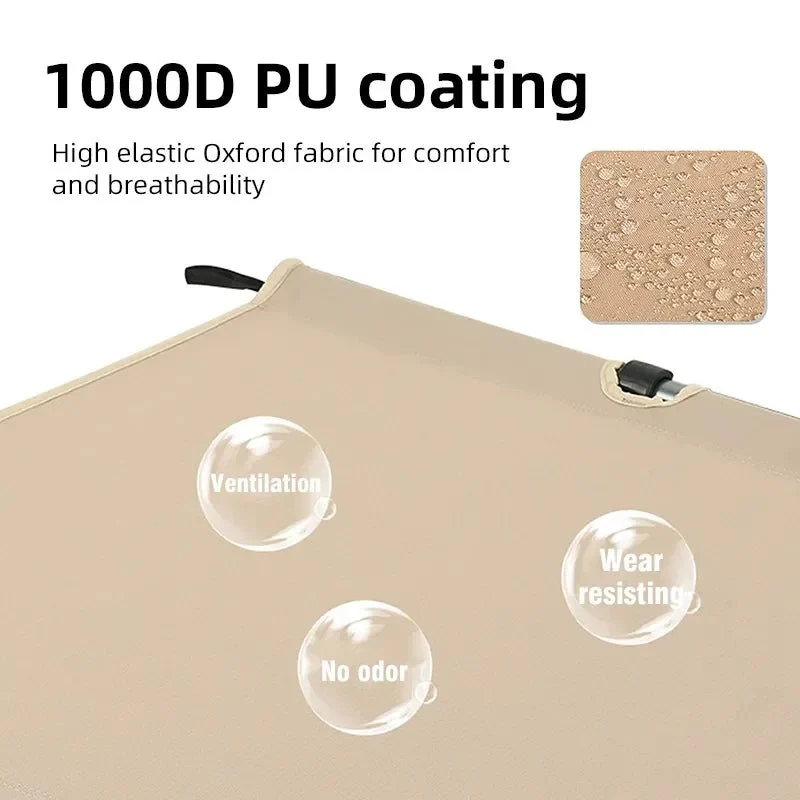 Lit de camping pliable et portable pour le camping, van-life et opérations "Pacoone - Camp bed"