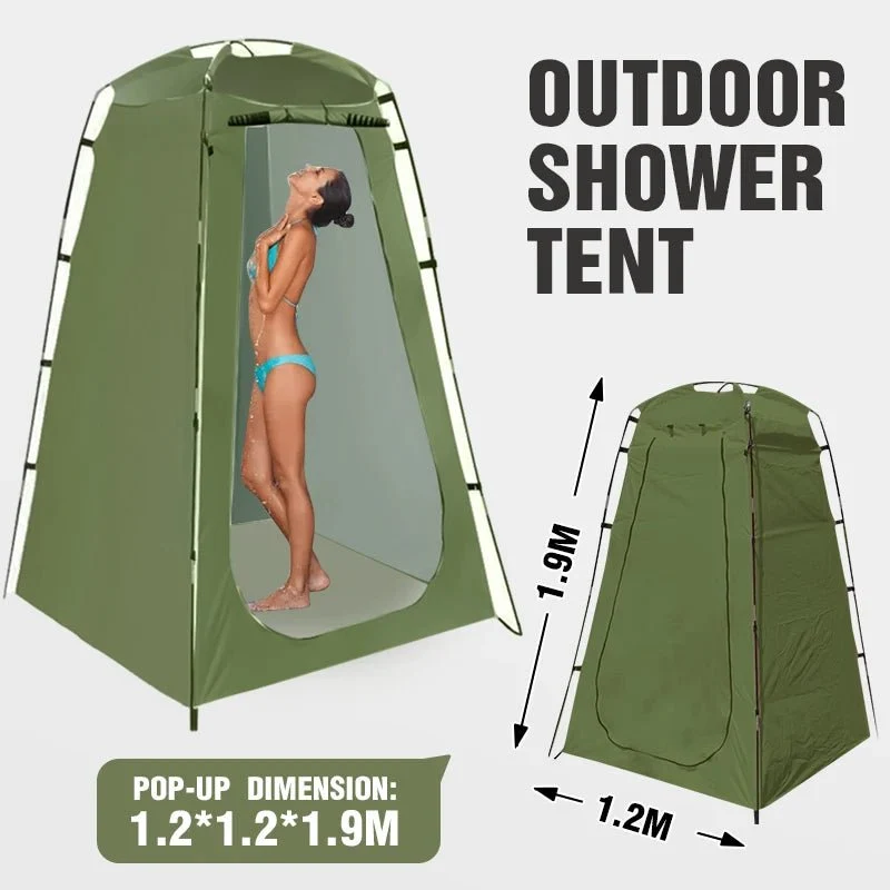 Tente de douche portable pour le camping et van-life "Westtune - Shower tent"