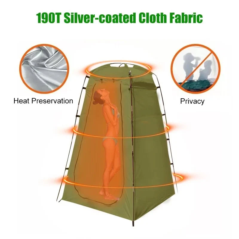 Tente de douche portable pour le camping et van-life "Westtune - Shower tent"