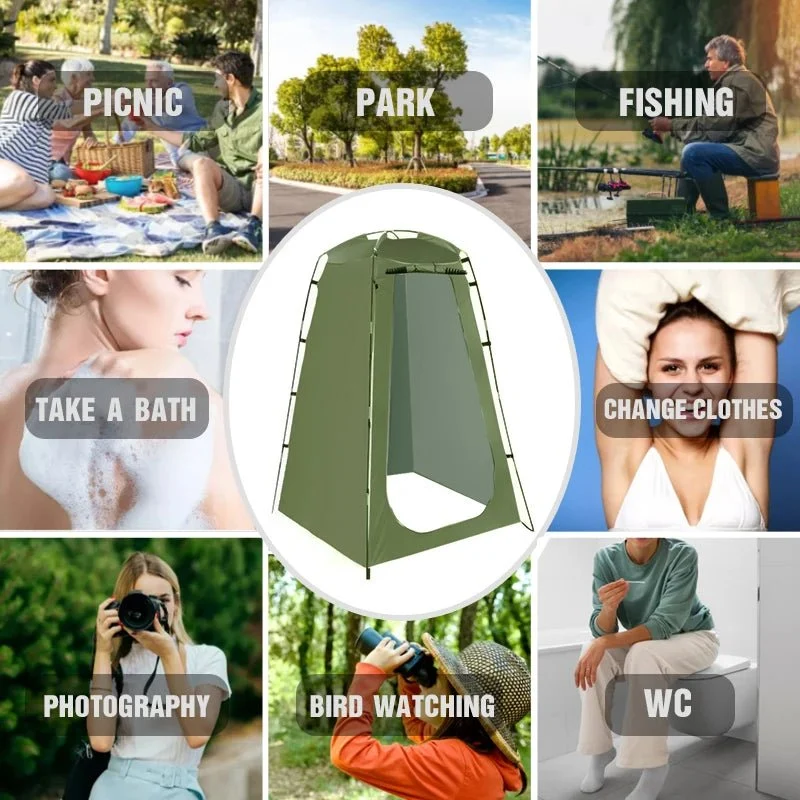 Tente de douche portable pour le camping et van-life "Westtune - Shower tent"