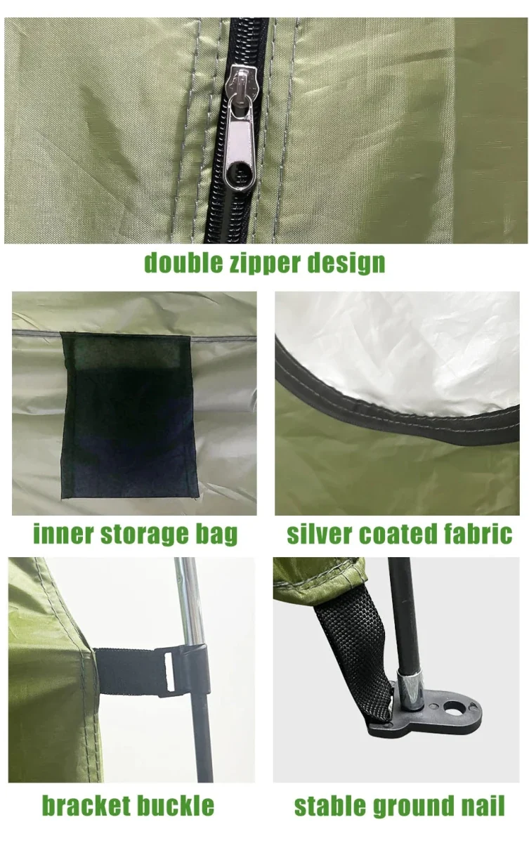 Tente de douche portable pour le camping et van-life "Westtune - Shower tent"