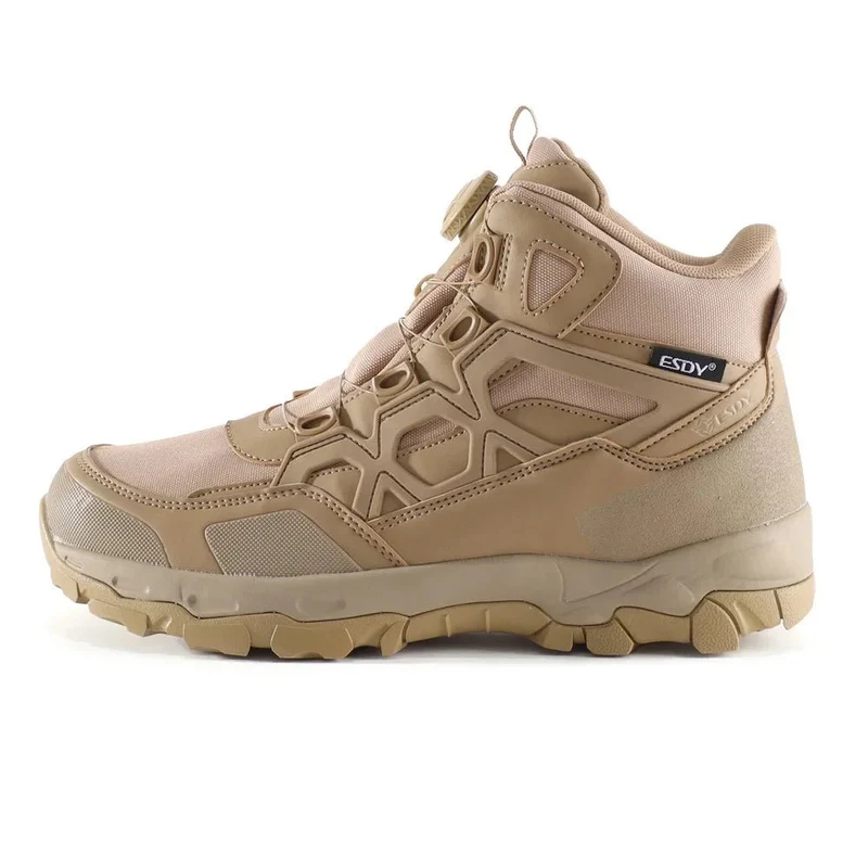 Chaussures tactiques avec boucle de serrage rapide pour homme "ESDY - C302"