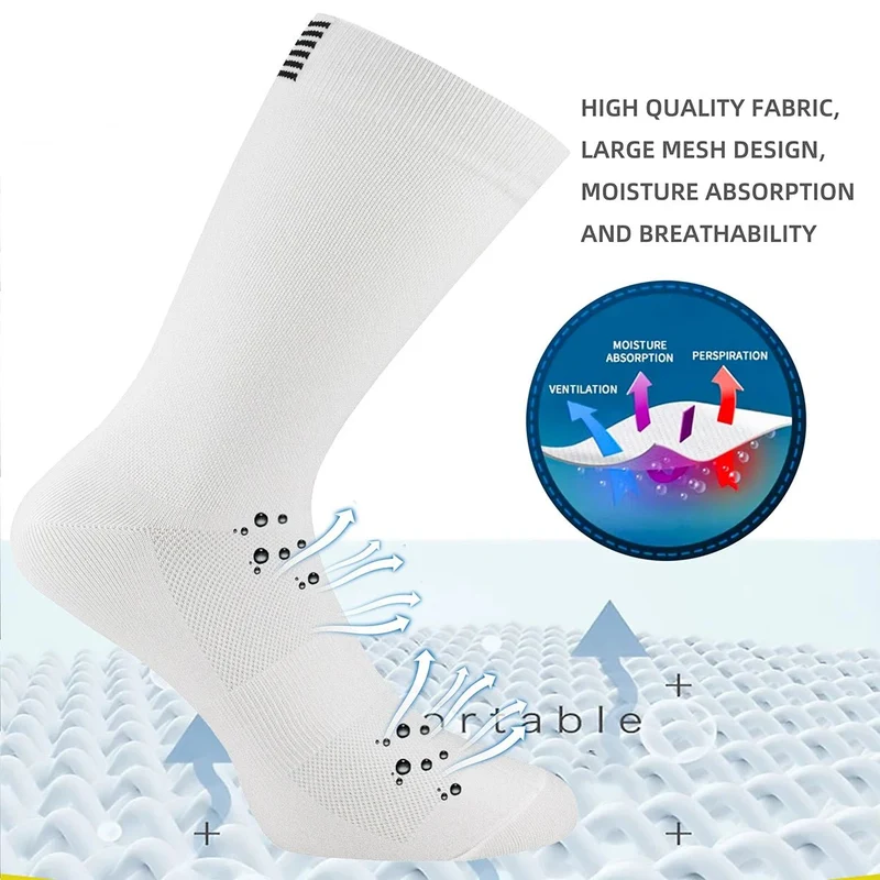 Chaussettes de cyclisme à séchage rapide pour homme "Daven Socks - YD-345"