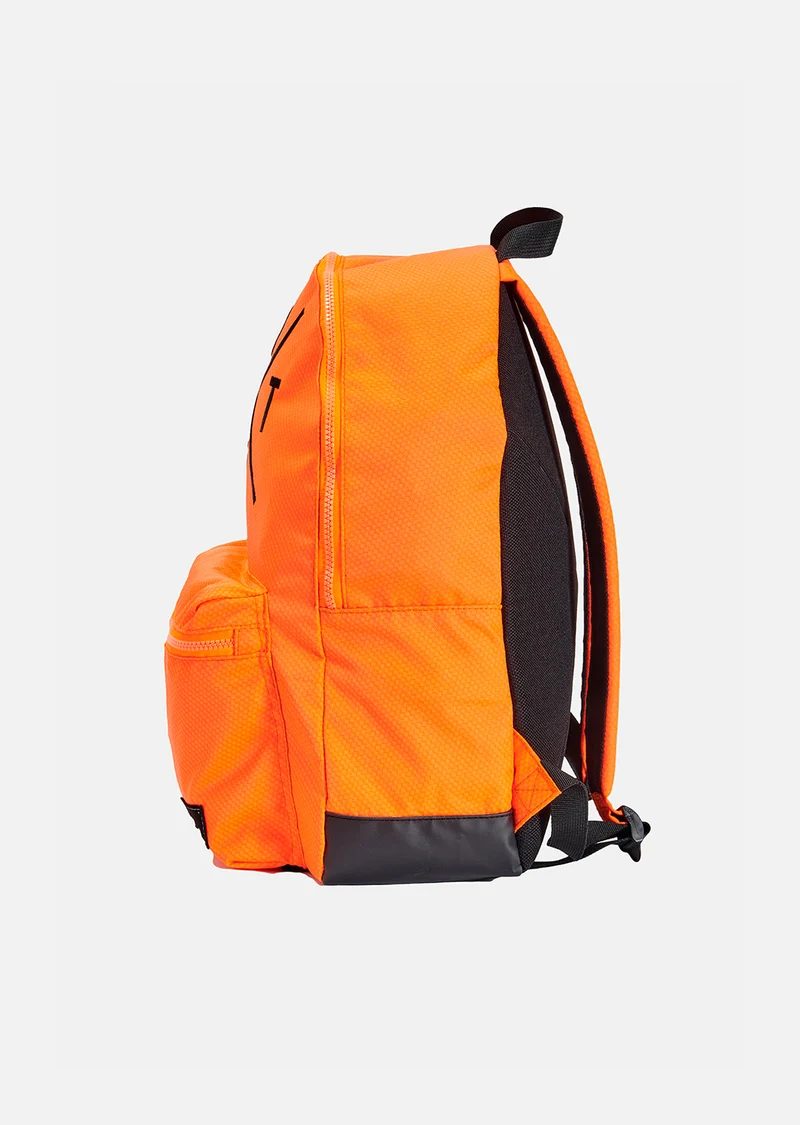 Grand Sac à dos Jawstwo - Orange Fluo Carbone