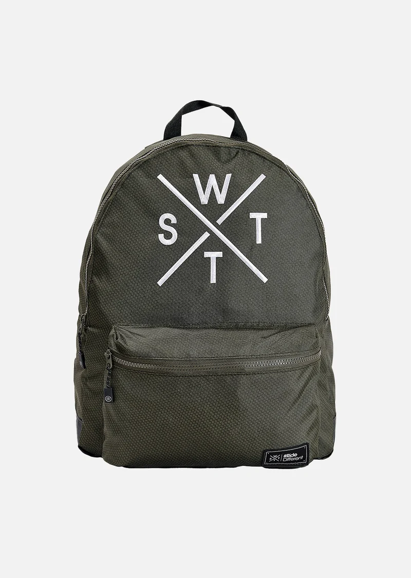 Grand sac à dos Jawstwo - Kaki Carbone