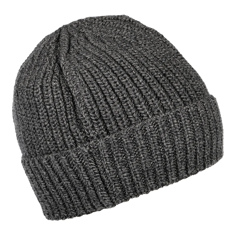 Bonnet Côtelé TJM Flag gris foncé TOMMY HILFIGER