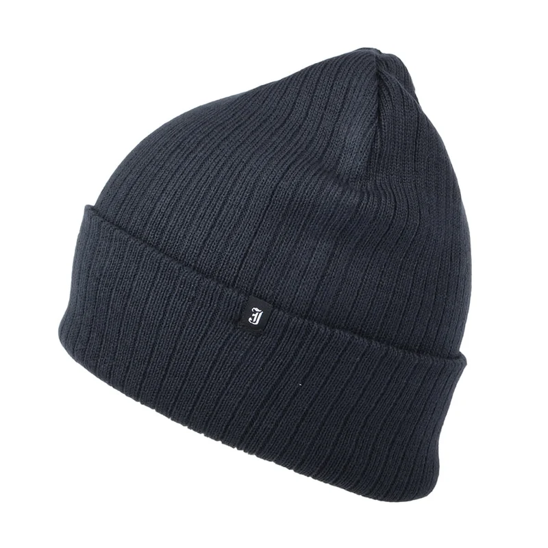 Bonnet Long Côtelé bleu marine JAXON & JAMES