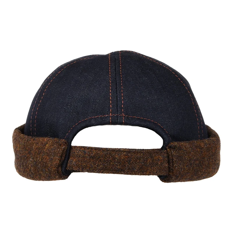 Bonnet Miki Breton en Jean et Tweed denim STETSON