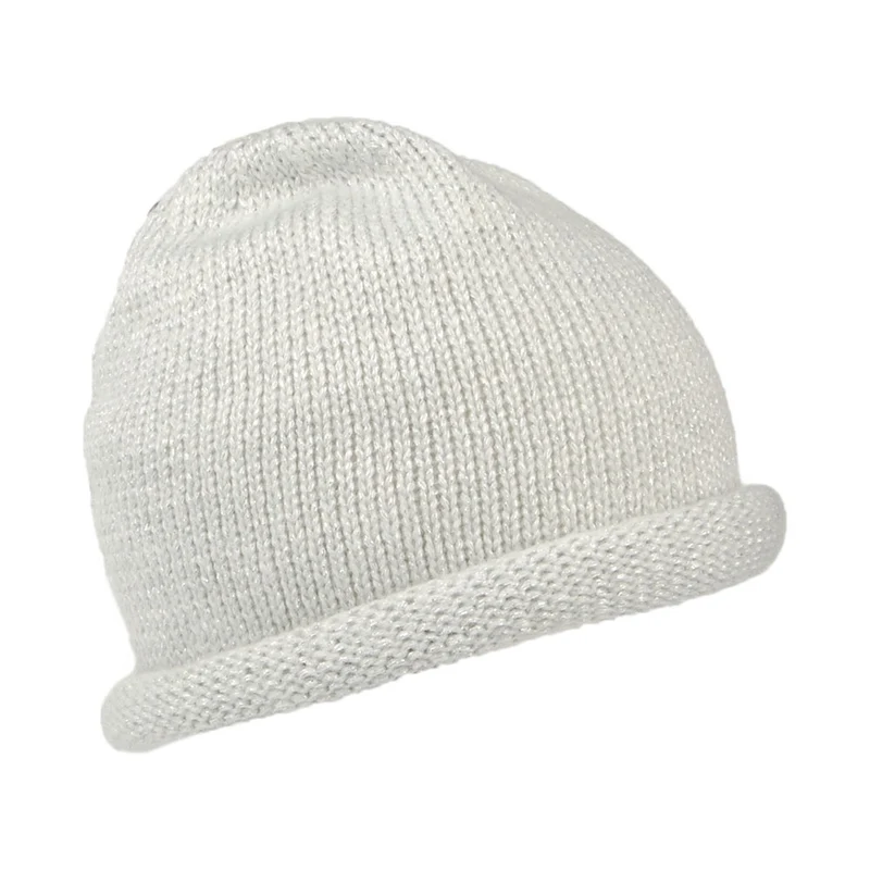 Bonnet Soft Roll Hevenli argenté BARTS