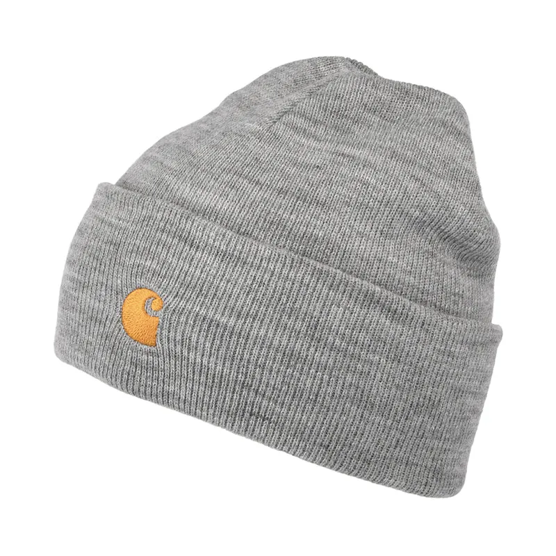 Bonnet à Revers Chase gris CARHARTT WIP