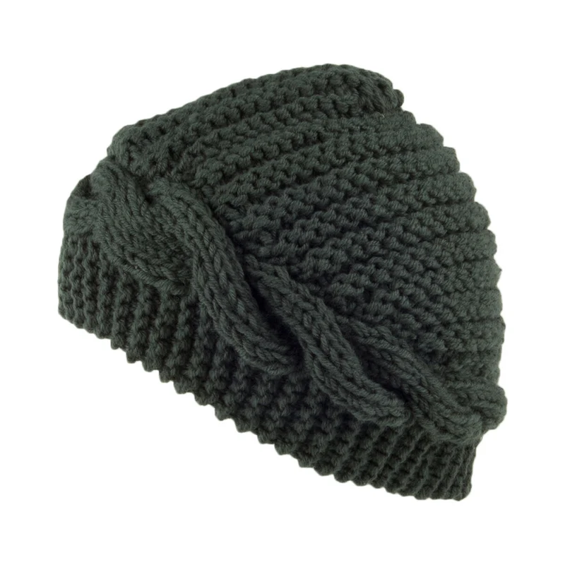 Bonnet à Boutons Emilia olive SCALA