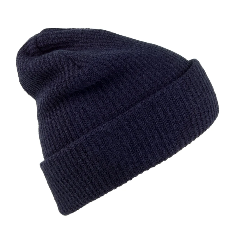 Bonnet à Revers Classique bleu marine JAXON & JAMES