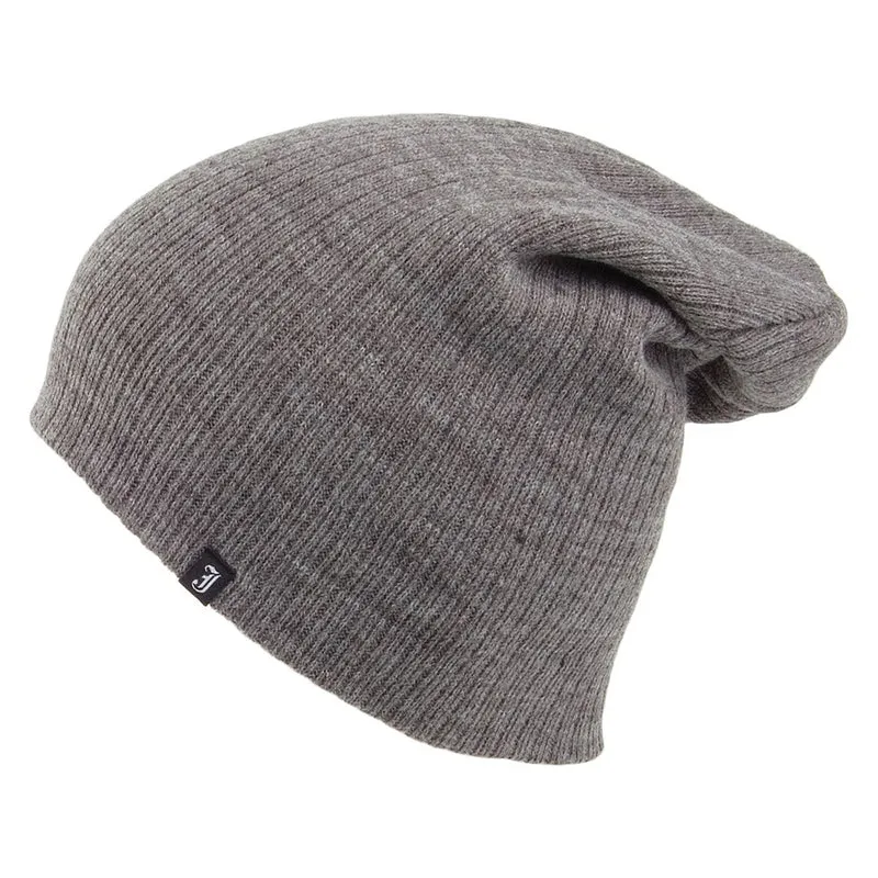 Bonnet Côtelé Long gris JAXON & JAMES