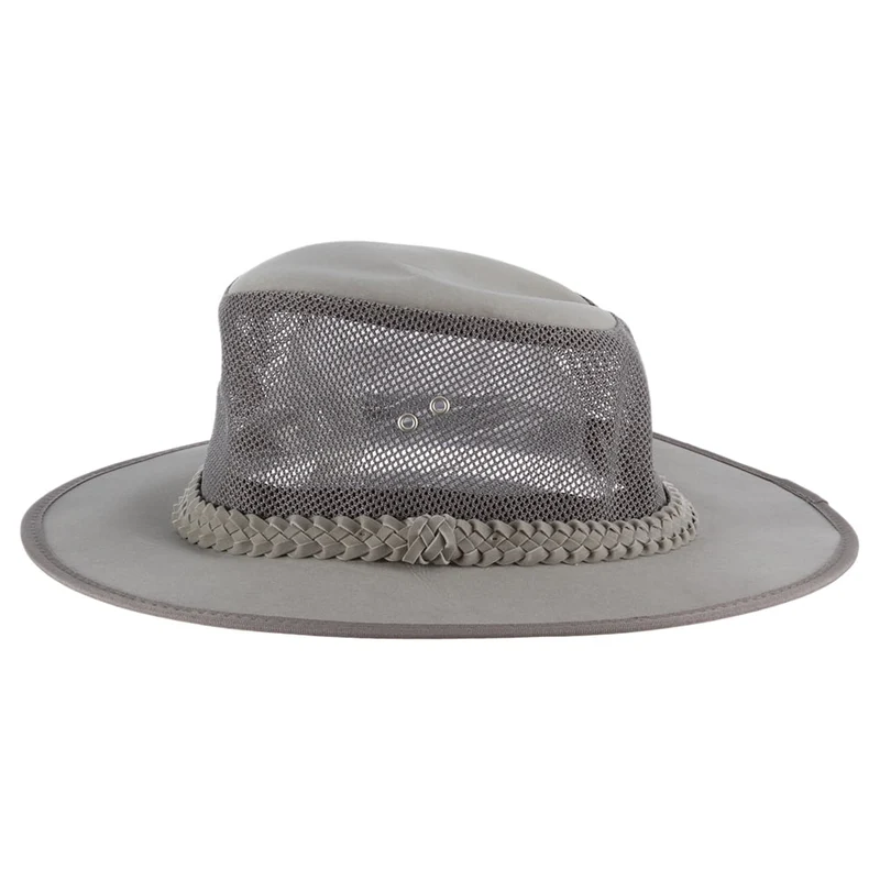 Chapeau Australien Cooler Mesh gris DORFMAN PACIFIC