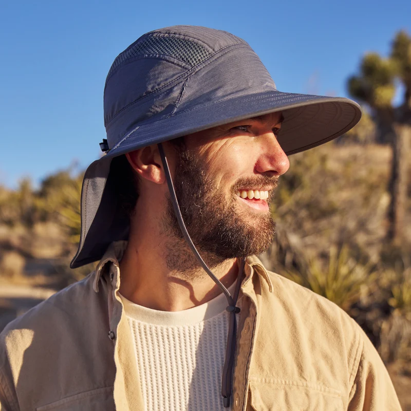Chapeau Été Hydrofuge Ultra Adventure gris foncé SUNDAY AFTERNOONS