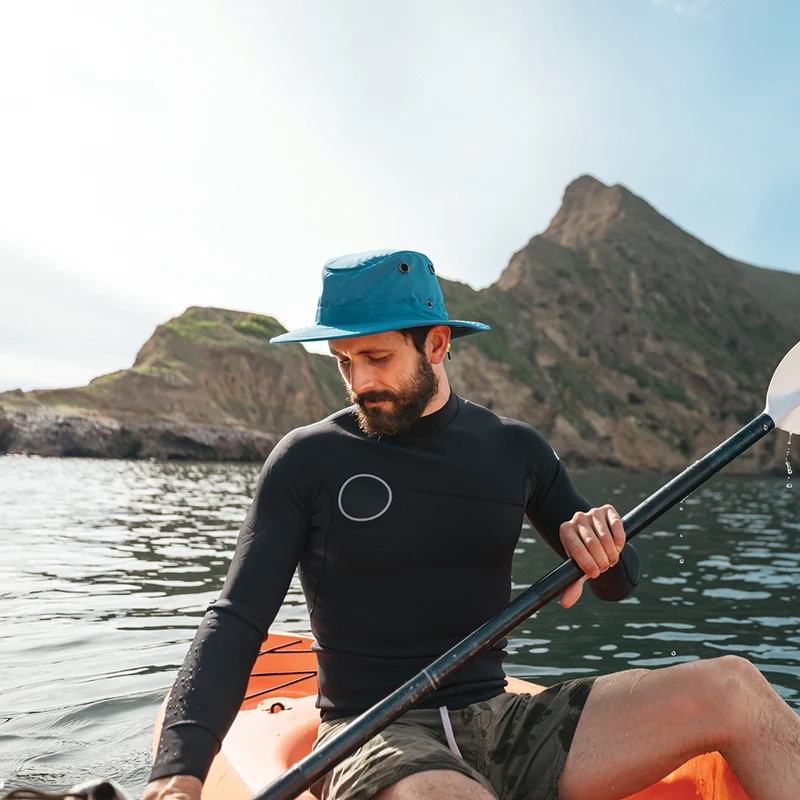 Chapeau Été Pliable TWS1 Paddlers bleu TILLEY
