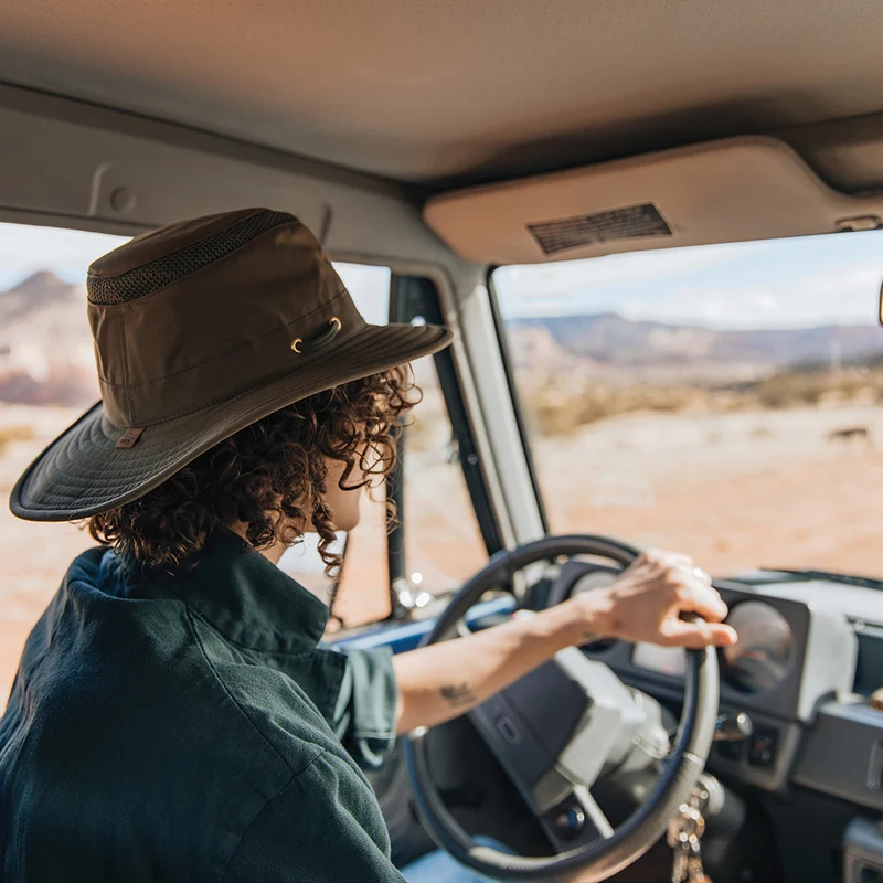 Chapeau Été Pliable LTM6 Airflo olive TILLEY