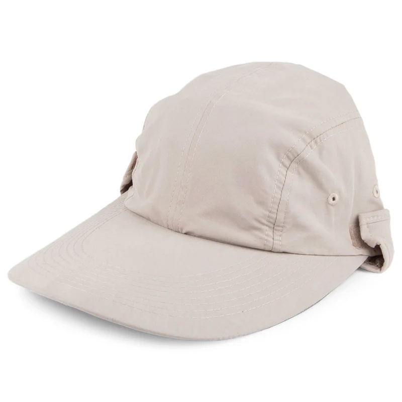 Casquette Saharienne à Rabat Amovible khaki DORFMAN PACIFIC