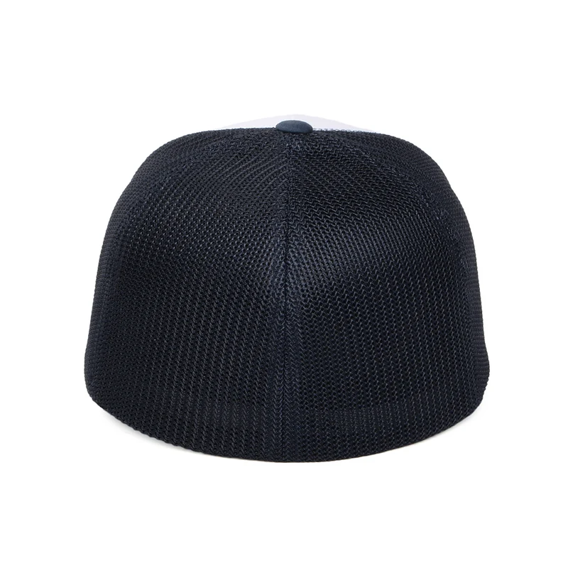 Casquette Trucker White Front bleu marine-blanc FLEXFIT