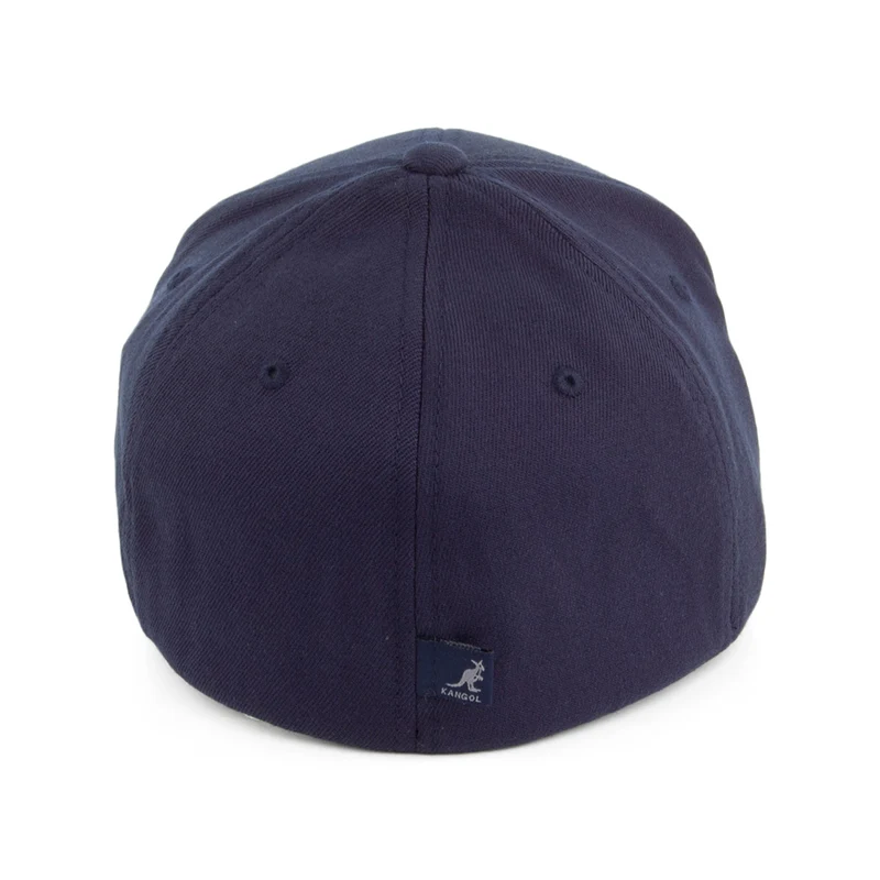 Casquette Flexfit en Laine bleu foncé KANGOL