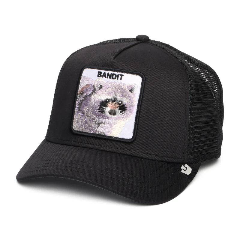 Casquette Trucker Bandit noir GOORIN