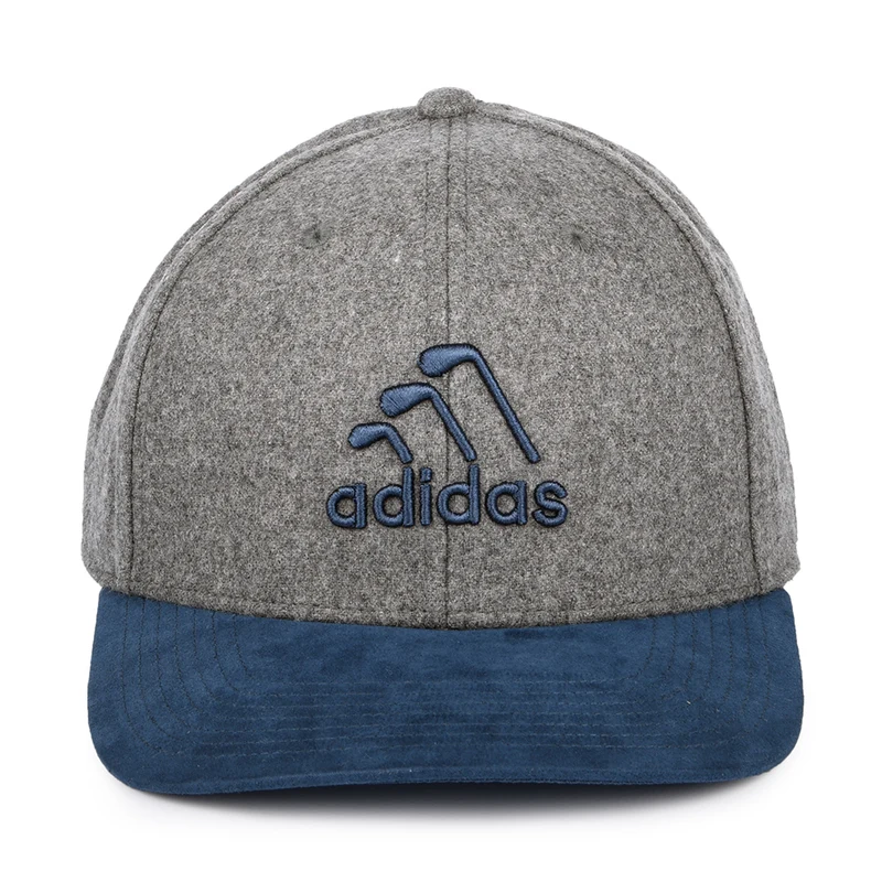 Casquette Snapback 3 Stripe Club gris chiné ADIDAS