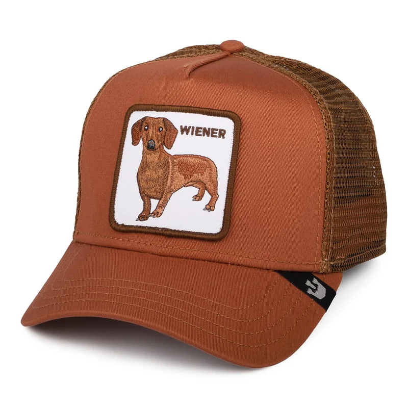 Casquette Trucker Wiener Dawg rouille GOORIN
