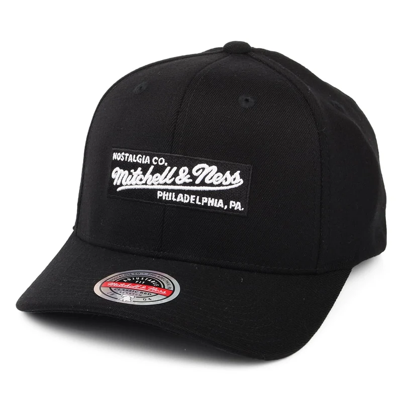 Casquette Snapback Box Logo Redline noir MITCHELL & NESS