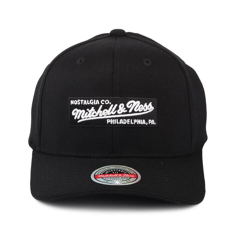 Casquette Snapback Box Logo Redline noir MITCHELL & NESS