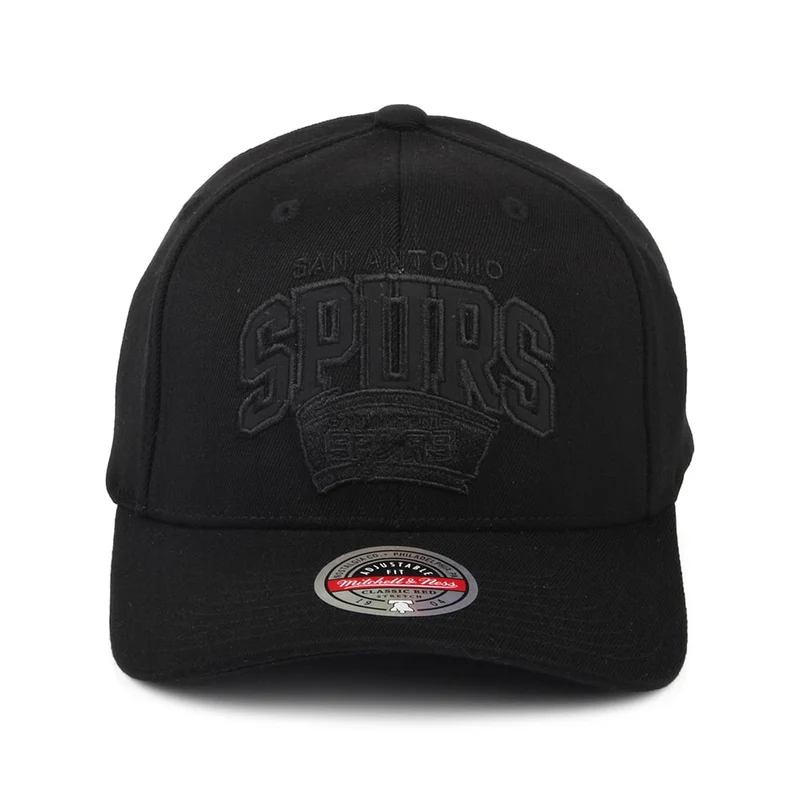 Casquette Snapback NBA Black Out Arch Redline Antonio Spurs noir MITCHELL & NESS