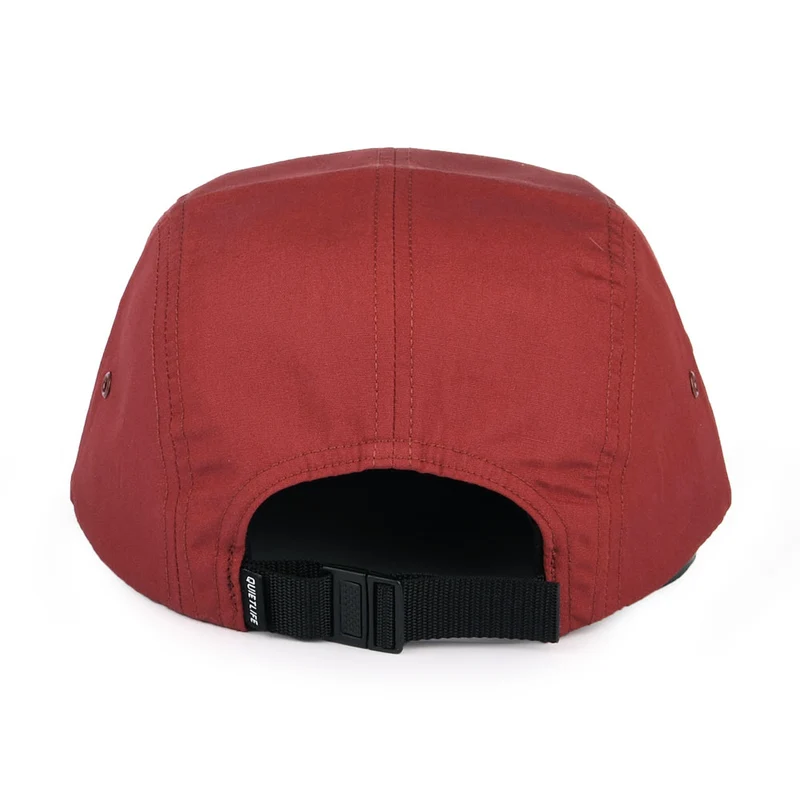 Casquette 5 Panel Foundation rouge brique THE QUIET LIFE
