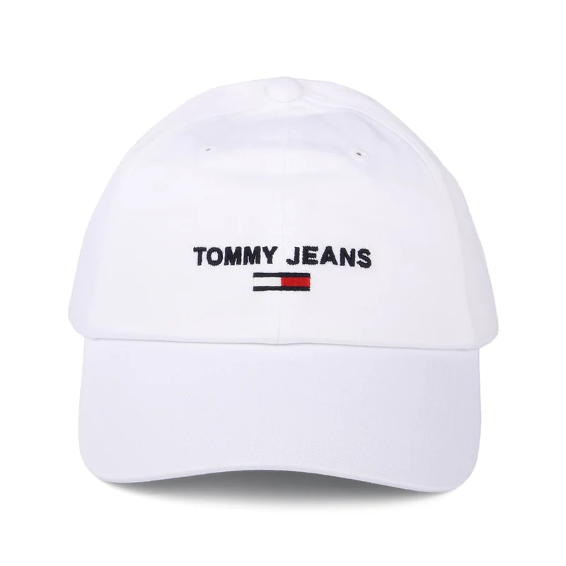 Casquette en Coton Bio TJM Sport blanc TOMMY HILFIGER