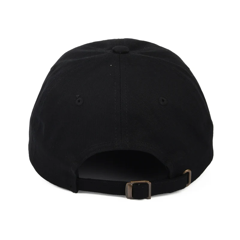 Casquette Strapback Rich en Coton Sergé noir THE HUNDREDS