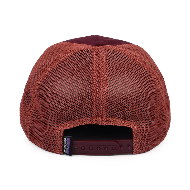 Casquette Trucker Femme Pastel P-6 Label Layback rouge PATAGONIA
