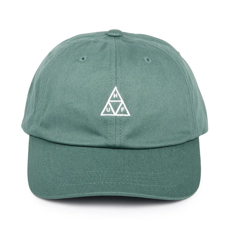 Casquette à Visière Incurvée Mini Triple Triangle sauge HUF