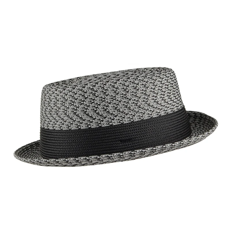 Chapeau Pork Pie Telemannes anthracite-multi BAILEY
