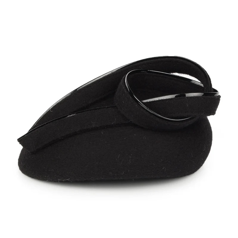 Chapeau Calot Rachael en Laine noir WHITELEY