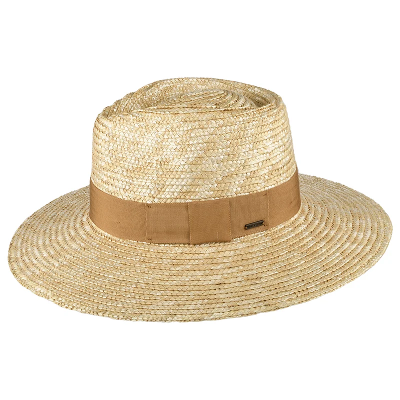 Chapeau Été en Paille Joanna naturel-beige sable BRIXTON