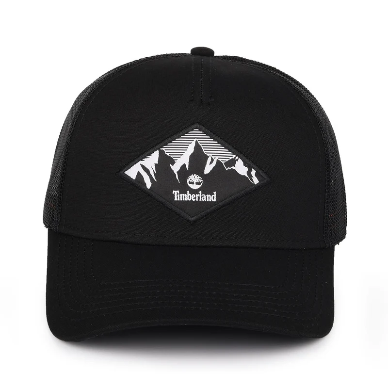 Casquette Trucker Diamond Landscape Patch noir TIMBERLAND