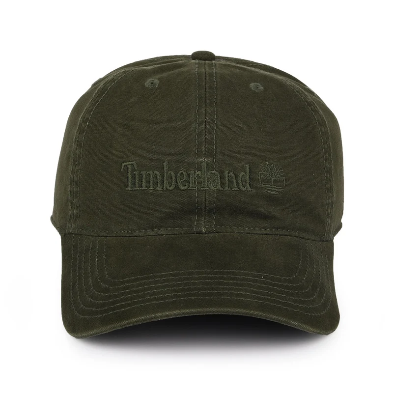 Casquette en Toile de Coton Cooper Hill XXI olive foncé TIMBERLAND