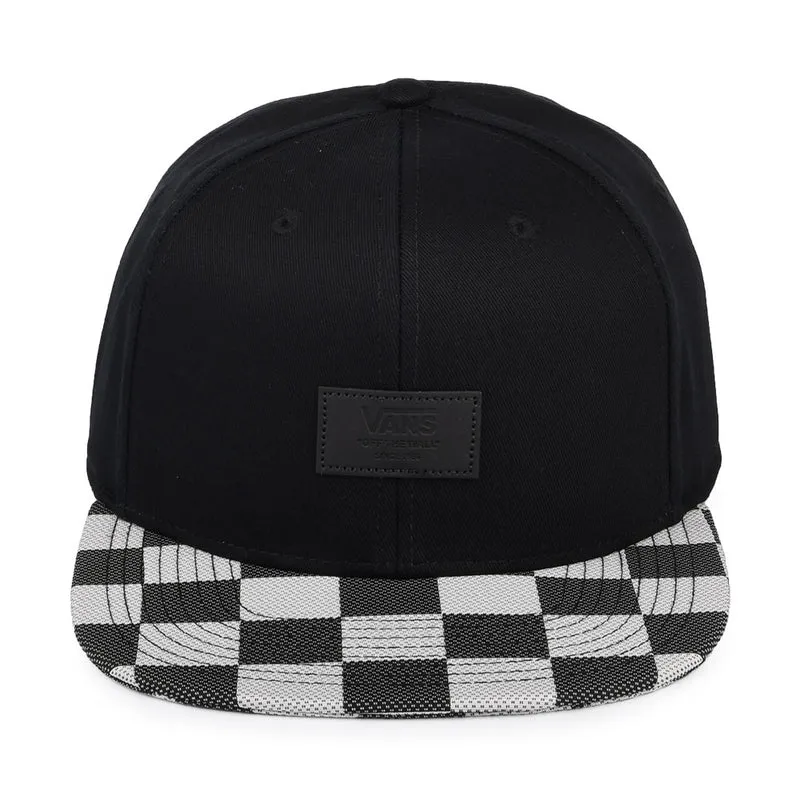Casquette Snapback à Carreaux Allover It noir-blanc VANS