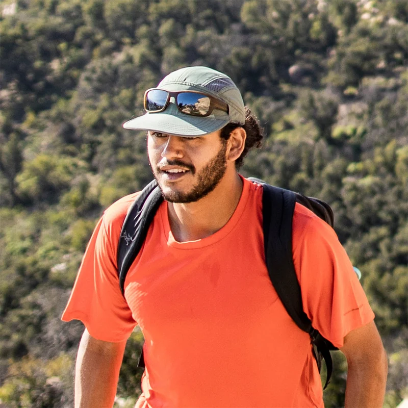 Casquette Légère Déformable Ultra Trail olive SUNDAY AFTERNOONS