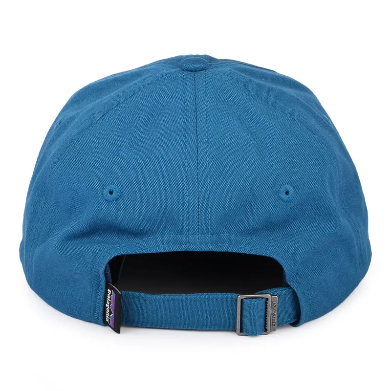Casquette en Coton Bio P-6 Label Trad bleu sarcelle PATAGONIA