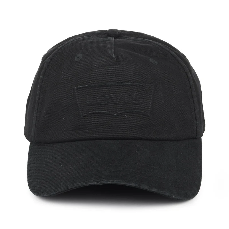 Casquette Délavée Debossed Big Batwing noir LEVI'S