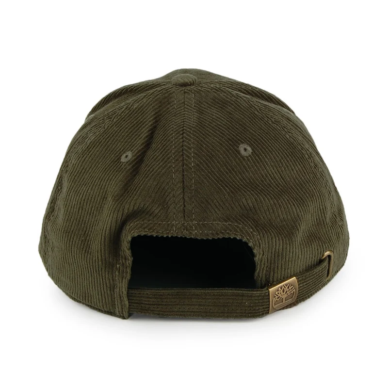 Casquette en Velours Côtelé Logo olive TIMBERLAND
