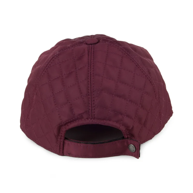 Casquette Matelassé de Pluie Classic prune BETMAR
