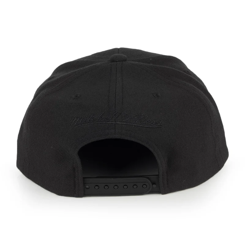 Casquette Snapback Box Logo noir MITCHELL & NESS