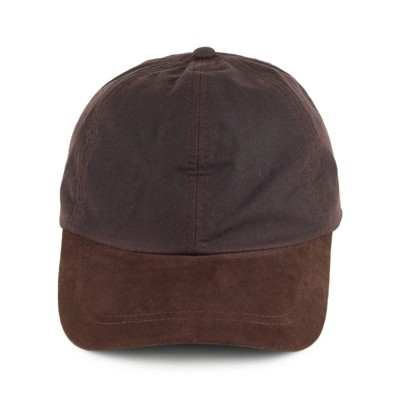 Casquette en Coton Ciré marron FAILSWORTH