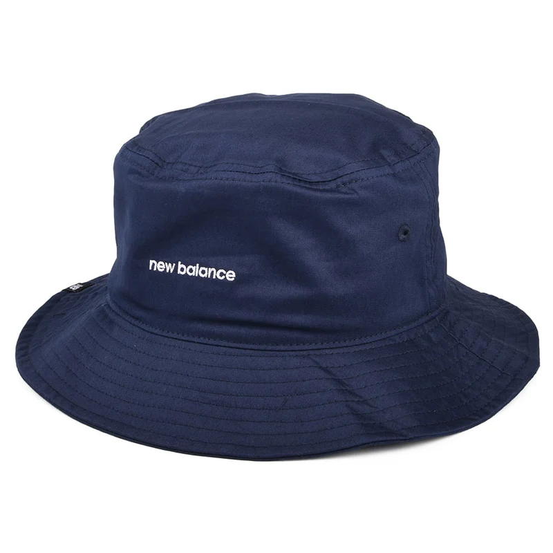 Chapeau Bob en Coton Sergé bleu marine NEW BALANCE
